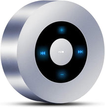 Load image into Gallery viewer, Smart LED Touch Bluetooth Speaker Portable Wireless Speakers with HD Sound / 12-Hour Playtime/Bluetooth 5.0 / Micro SD Support, for iPhone/ipad/Samsung/Tablet/Laptop（Silver）