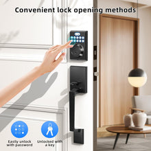 Load image into Gallery viewer, Keyless Entry Door Lock Deadbolt with Handle Set for Front Door,Keypad Door Lock with Handle,Front Loor Lock Set,Keyless Entry Door Lock set